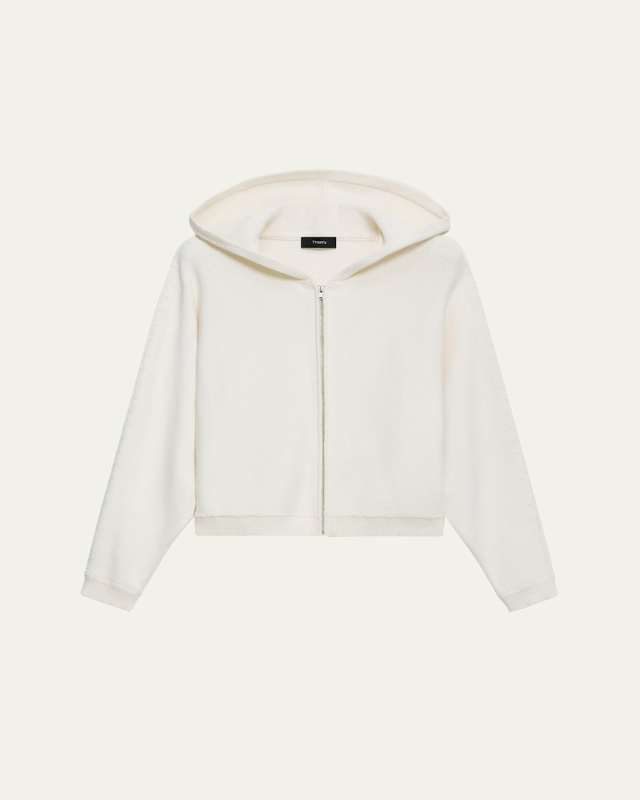 Cotton Zip-Up Hoo